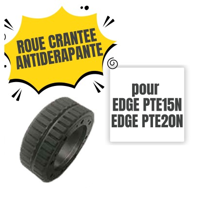 Roue crantée antidérapante pour PTE15/PTE20