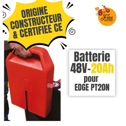 Batterie LITHIUM 48Ah pour EDGE PTE20N